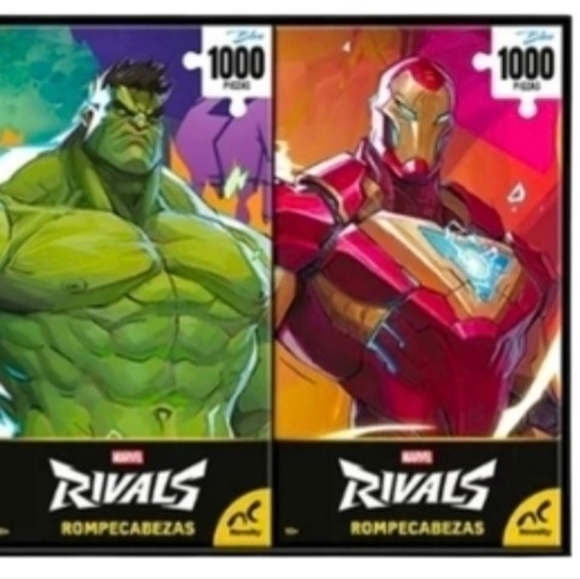 1000 X4 Marvel Puzzle Pieces Set - Spiderman, Captain America, Hulk, Iron Man - Picture 3 of 6